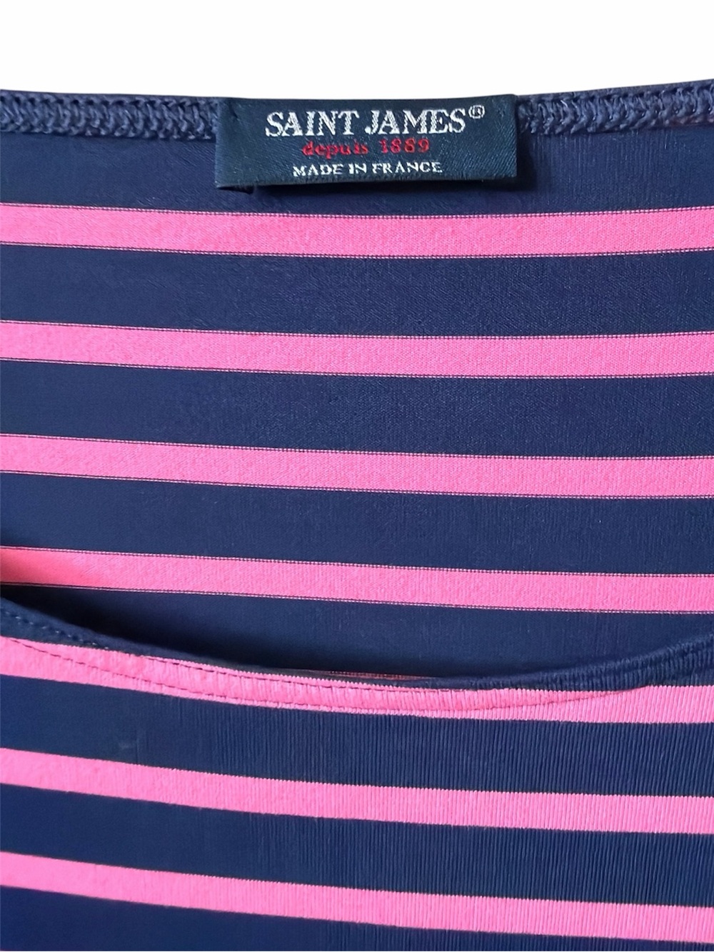 Saint James stripe top size L large 14 - Picture 3 of 4